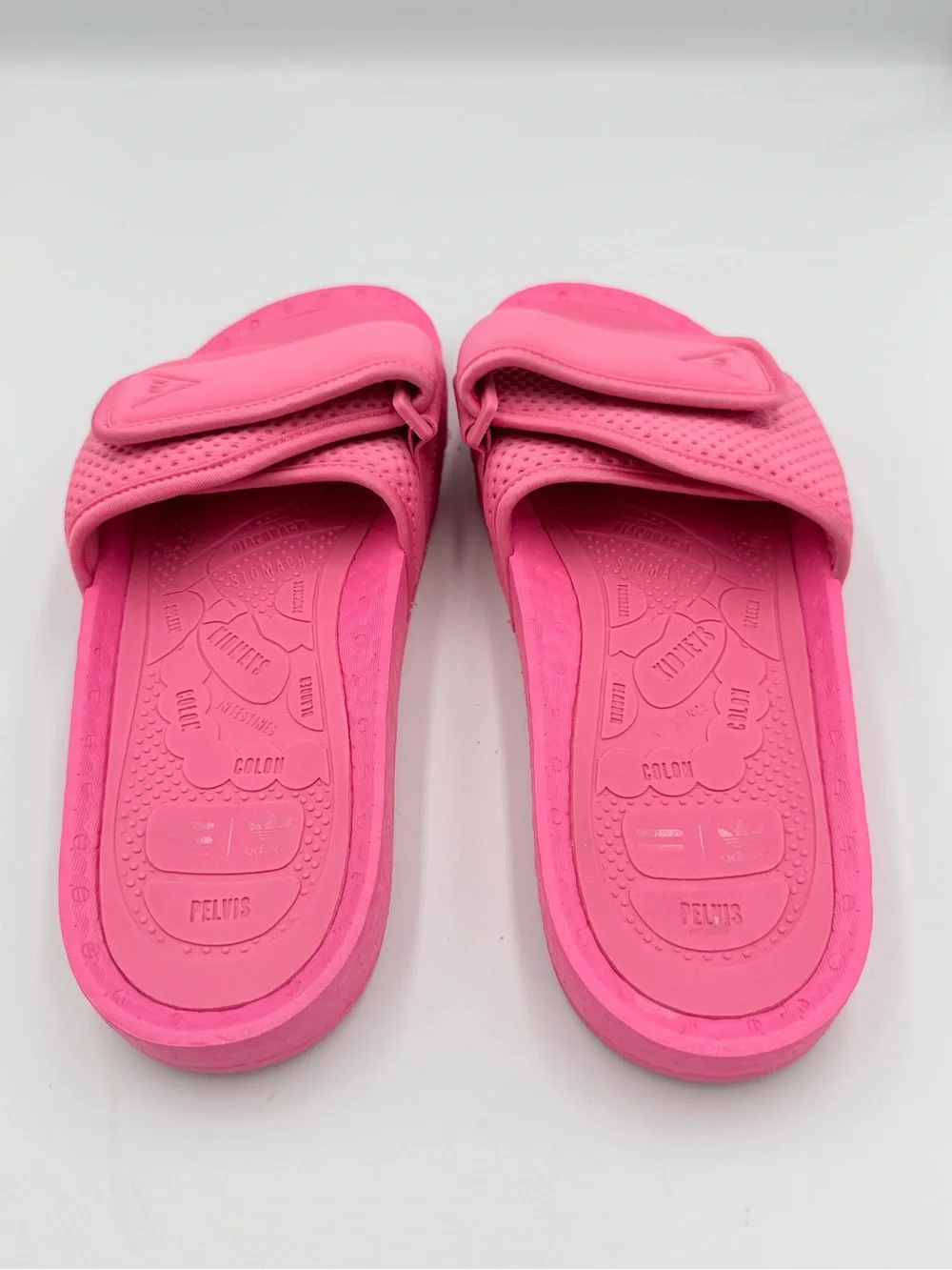 Adidas x Pharrell Boost PC Recovery Adjustable Comfy Semi Solar Pink Slide 10